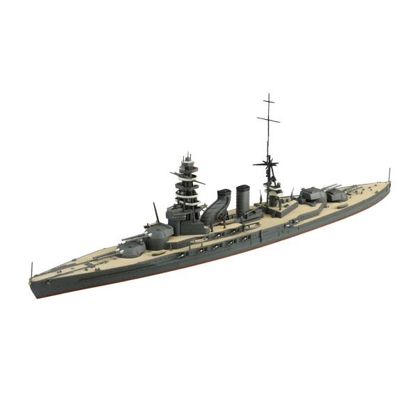 アオシマ 1/700 ウォーターライン No.124 日本海軍 戦艦 長門 屈曲煙突 プラモデル （...