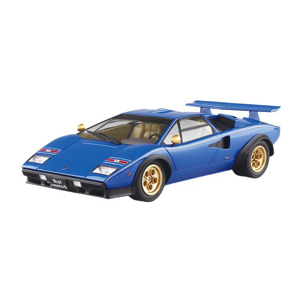 アオシマ ザ☆スーパーカー No.18 1/24 ’76 ウルフ・カウンタック Ver.2 プラモデ...