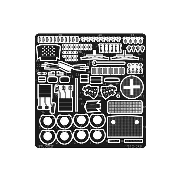 スタジオ27 1/24 240RS Upgrade Parts H社(ハセガワ) 1/24 ニッサン...