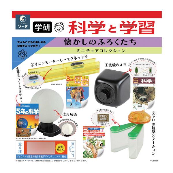 学研 科学と学習懐かしのふろくたち ﾐﾆﾁｭｱｺﾚｸｼｮﾝ