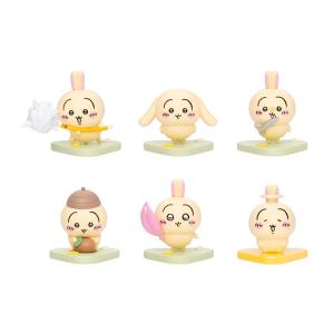 送料無料◆グレイ・パーカー・サービス ちいかわ GPSBOX うさぎだらけフィギュア 全6種 (1BOX) （ZT173137）