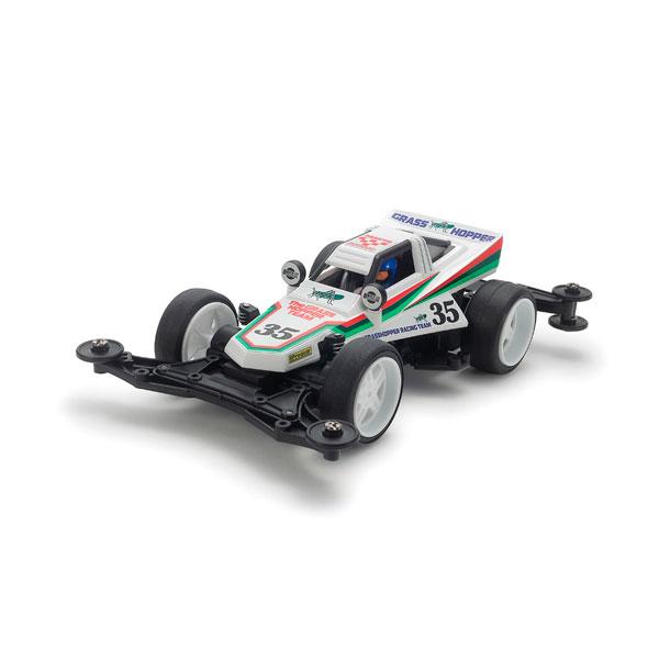 タミヤ 1/32 レーサーミニ四駆シリーズ No.105 グラスホッパーJr. (VZシャーシ) ミ...