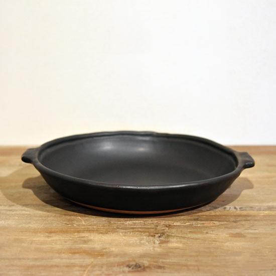 馬場勝文 浅鍋 パエリアパン 黒 耐熱