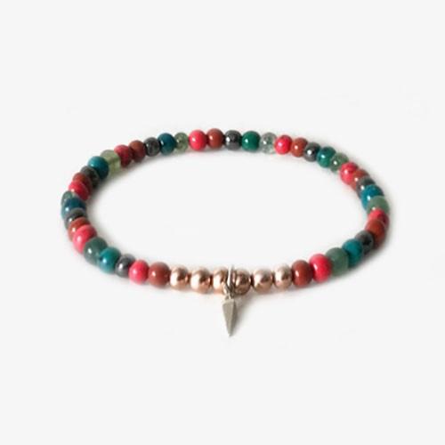 パワーストーン ブレスレット ブランコ トレイル ローズゴールドジャングル アメリカ製 天然石 ハン...