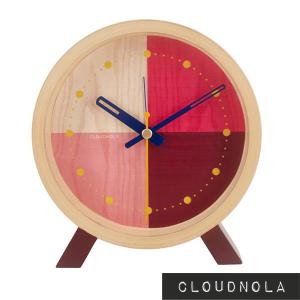 クラウドノラ フロール レッド 置時計 時計 テーブルクロック おしゃれ CLOUDNOLA Flor Red Desk Clock｜digstore