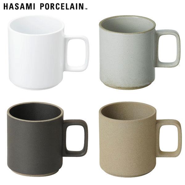 ハサミポーセリン 波佐見焼 マグカップ 半磁器 M 385ml ナチュラル ブラック グロスグレー ...