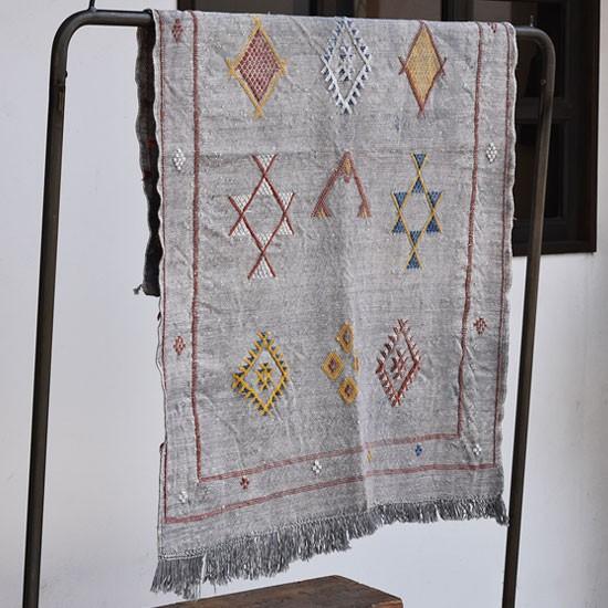 ヴィンテージ キリム ラグ カーペット ラグマット オールド アンティーク 約133×約86cm