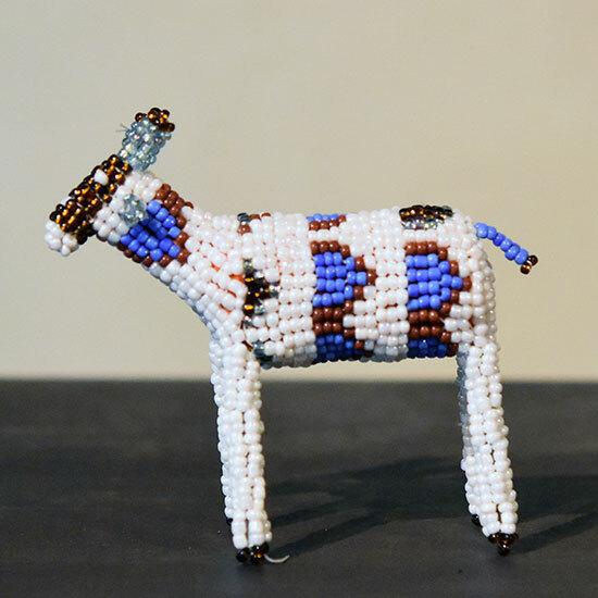 モンキービズ　サウスアフリカ　ビーズ細工 ビーズドール アニマル インテリア 置物　MONKEYBI...