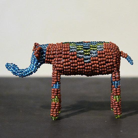 モンキービズ　サウスアフリカ　ビーズ細工 ビーズドール アニマル インテリア 置物　MONKEYBI...