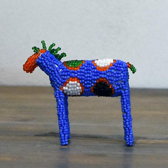 モンキービズ　サウスアフリカ　ビーズ細工 ビーズドール アニマル インテリア 置物　MONKEYBI...