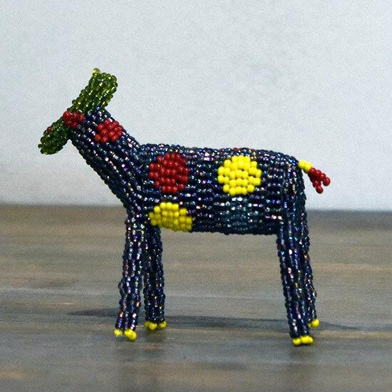 モンキービズ　サウスアフリカ　ビーズ細工 ビーズドール アニマル インテリア 置物　MONKEYBI...