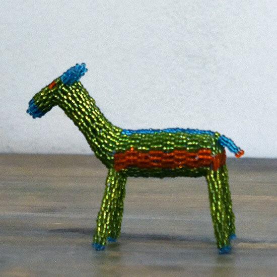 モンキービズ　サウスアフリカ　ビーズ細工 ビーズドール アニマル インテリア 置物　MONKEYBI...