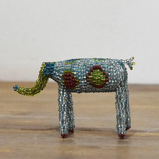 モンキービズ　サウスアフリカ　ビーズ細工 ビーズドール アニマル インテリア 置物　MONKEYBI...