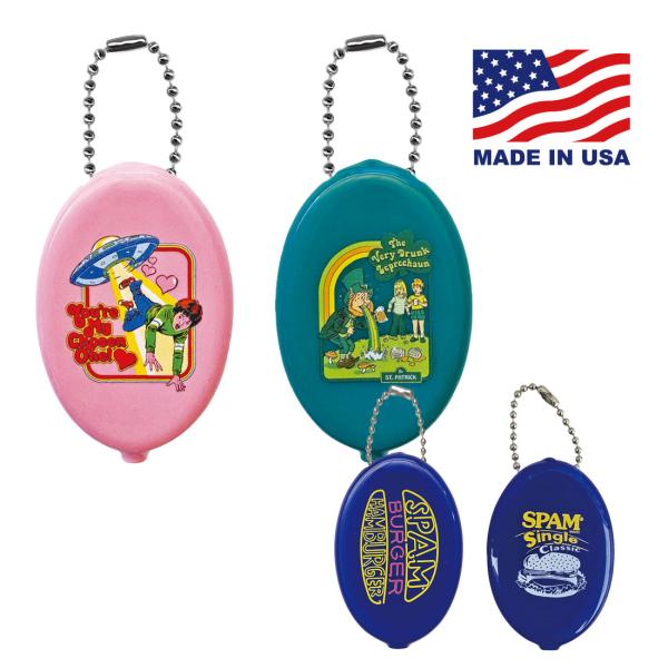 COIN CASE ラバーコインケース Steven Rhodes SPAM-BURGER アメリカ...