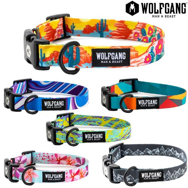 WOLFGANG MAN &amp; BEAST ウルフギャング 首輪 くびわ 中型犬用首輪 犬 Mサイズ ...