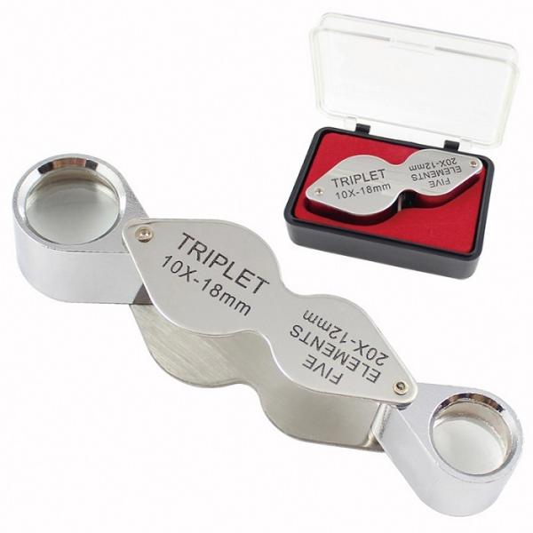 ギガセレクション　ダブルレンズルーペ　GSL1154 GIGA SELECTION 携帯用