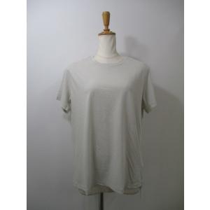 マイカアンドディール MICA&DEAL swiss-cotton t-shirt 38 ベージュ｜dimancheyafooshop