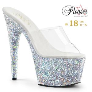Pleaser（プリーザー） クリアヒール サンダル 厚底 18cm ヒール
