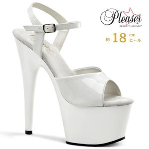 Pleaser（プリーザー） クリアヒール サンダル 厚底 13cm ヒール