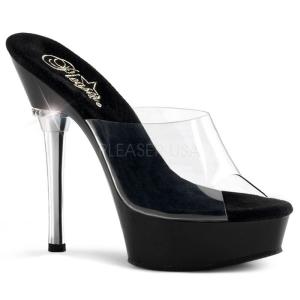 Pleaser（プリーザー） キャバ ヒール ミュール サンダル 厚底 18 cm