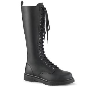 Pleaser demonia デモニア ロングブーツ フラットヒール 3 cm