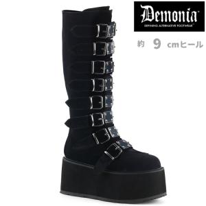 Pleaser（プリーザー） demonia デモニア ロングブーツ 厚底 ウェッジ