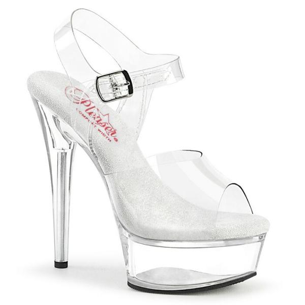 Pleaser プリーザー キャバ ヒール サンダル 厚底 レディース メンズ 15 cm ヒール ...