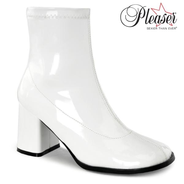 ショートブーツ レディース メンズ ローヒール ストレッチ 太ヒール 大きいサイズ 小さいサイズ P...