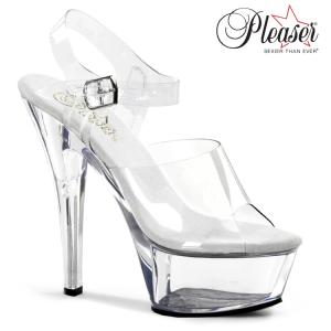 Pleaser（プリーザー） クリアヒール キャバ ヒール クリア サンダル