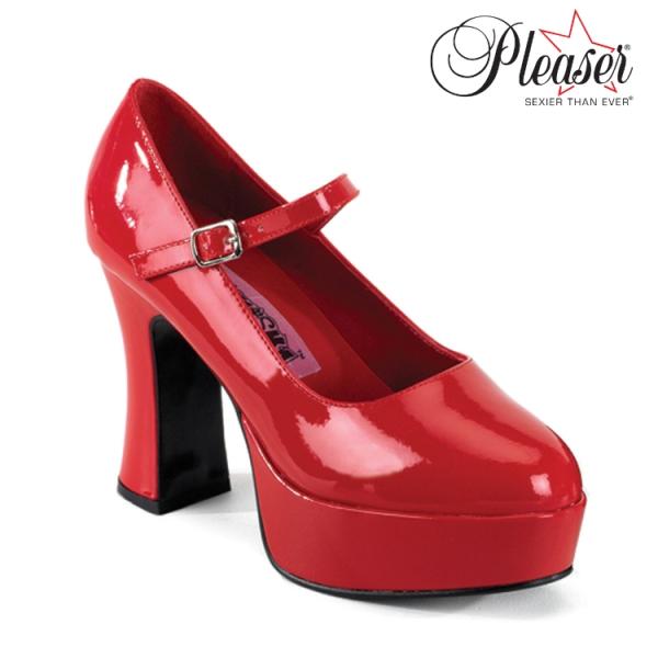 Pleaser プリーザー 厚底 ハイヒール パンプス レディース メンズ アーモンドトゥ 10 c...