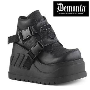 Pleaser demonia デモニア 厚底 スニーカー ハイカット 黒