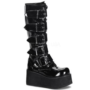 Pleaser（プリーザー） demonia デモニア ロングブーツ フラットヒール