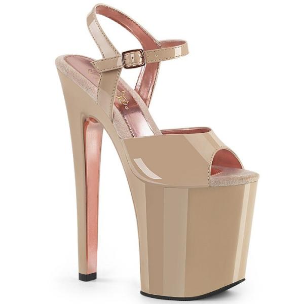 Pleaser プリーザー 厚底 サンダル 20 cm ヒール 高め 靴 超厚底 ピンヒール オープ...