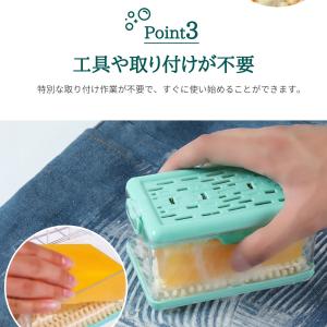 石鹸ケース 石鹸ケース ブラシ付き バス用品 ...の詳細画像5