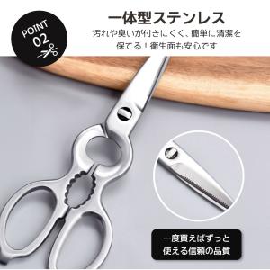 キッチンバサミ ステンレス 分解 キッチンバサ...の詳細画像4