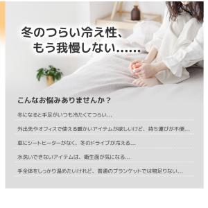 ホットマット 湯たんぽ 電気ホットカーペット ...の詳細画像3