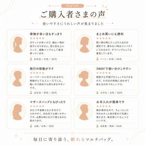 マザーズバッグ 多機能 トートバッグ レディー...の詳細画像1