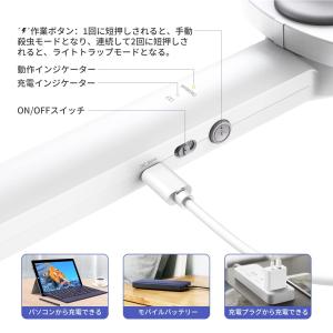 電撃殺虫ラケット 電撃殺虫器 折り畳み 蚊取り...の詳細画像3
