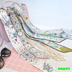 スカーフ　全7柄　バッグスカーフ　ツイリースカーフ　リボンスカーフ　タロット柄　ファッション小物　　ポイント消化