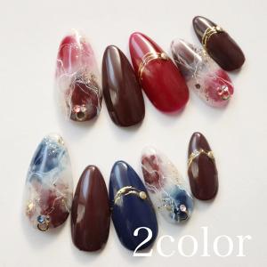 ネイルチップ ブラックにエアーアートフラワー成人式 サイズオーダー ショート つけ爪 付け爪 Hajarpub Ir