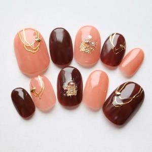 ネイルチップ ステンドグラス風薔薇柄 サイズオーダー ショート つけ爪 付け爪 A361 Dinaネイル 通販 Yahoo ショッピング