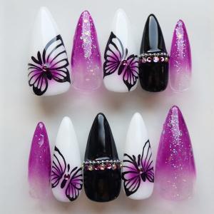 成人式 ネイルチップ 蝶の商品一覧 通販 Yahoo ショッピング