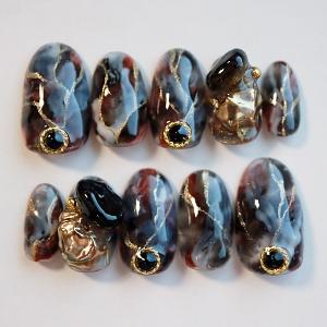 クリアネイルチップ】AN45 500枚入り【ロングポイント】メール便対応