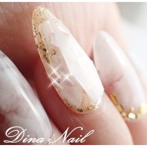 ジェルネイルチップ ホワイトマーブル宝石ネイル ショート つけ爪 デザイン El163 Dinaネイル 通販 Yahoo ショッピング