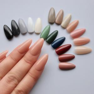 AN39 600枚入り クリアチップ【ベリーショート】クリアネイルチップ