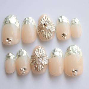 ジェルネイルチップ ペディキュア ペディチップ 足用 フットネイル