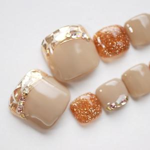 ジェルネイルチップ サイズオーダー フットネイル ペディキュア