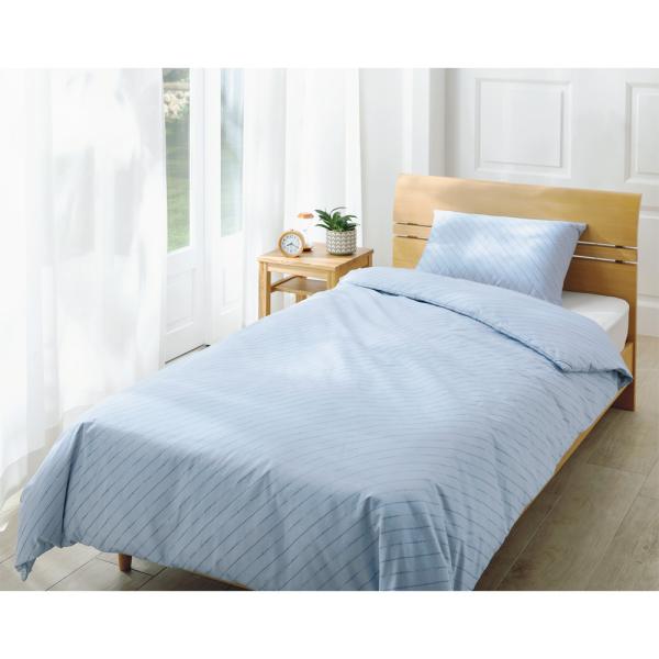 綿100％生地のダニゼロック布団 肌掛けダウンケット シングル 肌掛け布団 ダウンケット 58408...