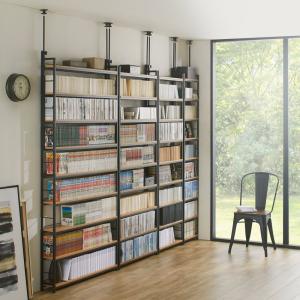 dinos（ディノス） たっぷり収納！スチールラック スタンド式 コミック