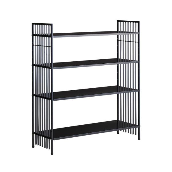 Hanji/ハンジ シューズラック ロータイプ 幅80cm高さ91cm 下駄箱 玄関収納 シューズラ...